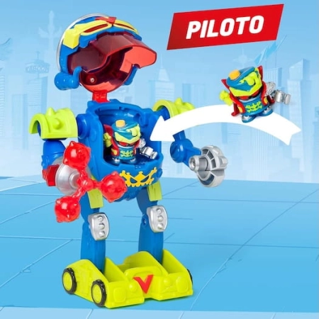 SUPERTHINGS Kazoom Power Mission Ultra Striker Robot Mr. King